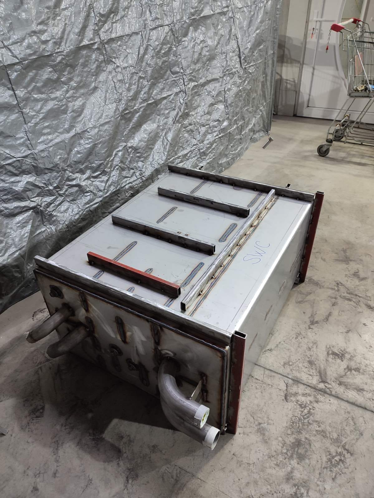 Welding of Components for DPF Cleaning Machines